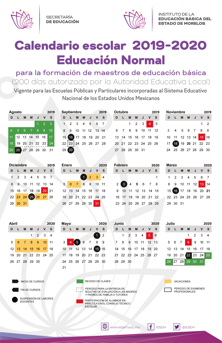 Calendario Escolar 2023 Edo Mex Educacion Inclusiva - IMAGESEE